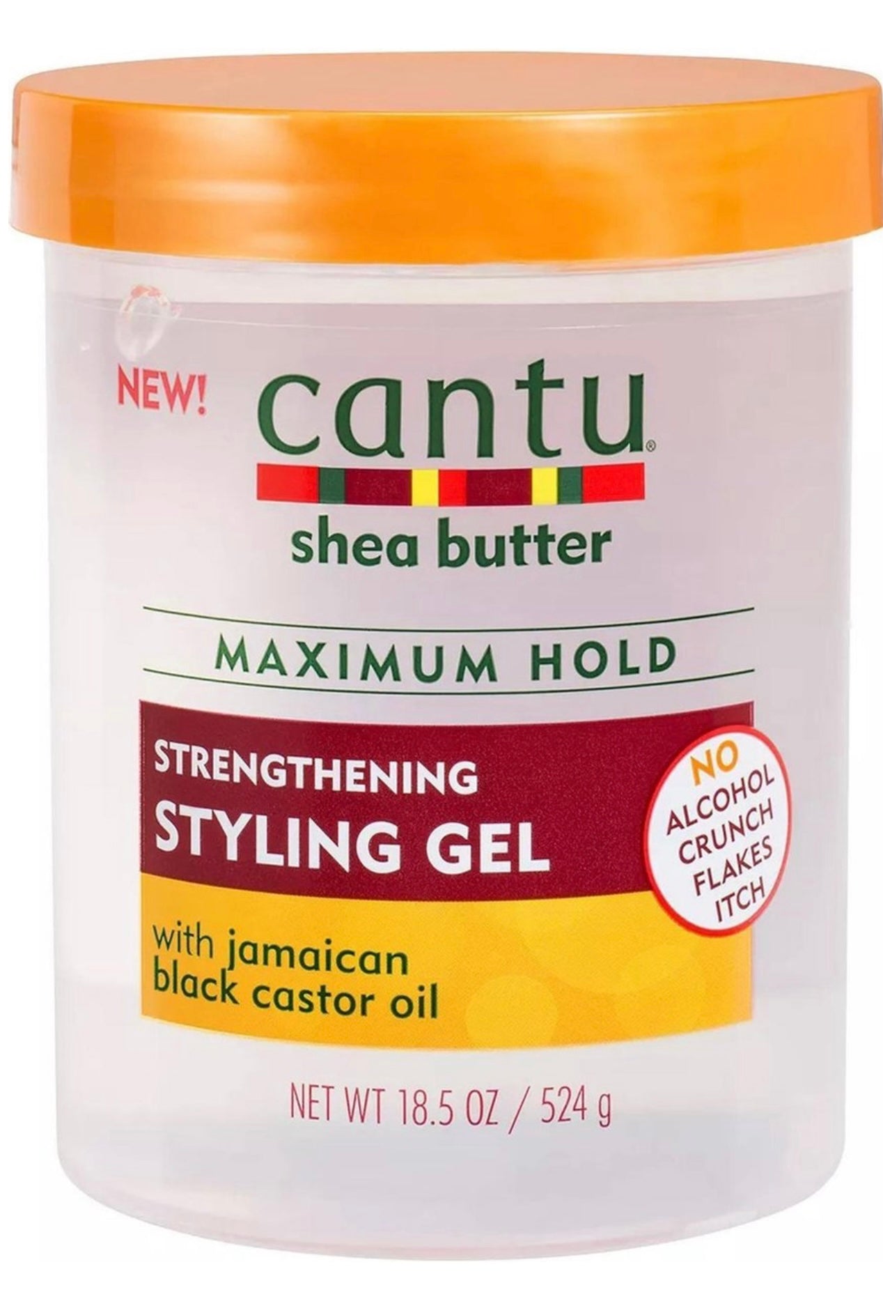 Cantu Shea Butter Styling Gel Jamaican Black Castor Oil Braiding 18.25oz