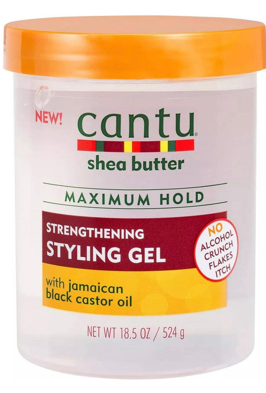 Cantu Shea Butter Styling Gel Jamaican Black Castor Oil Braiding 18.25oz