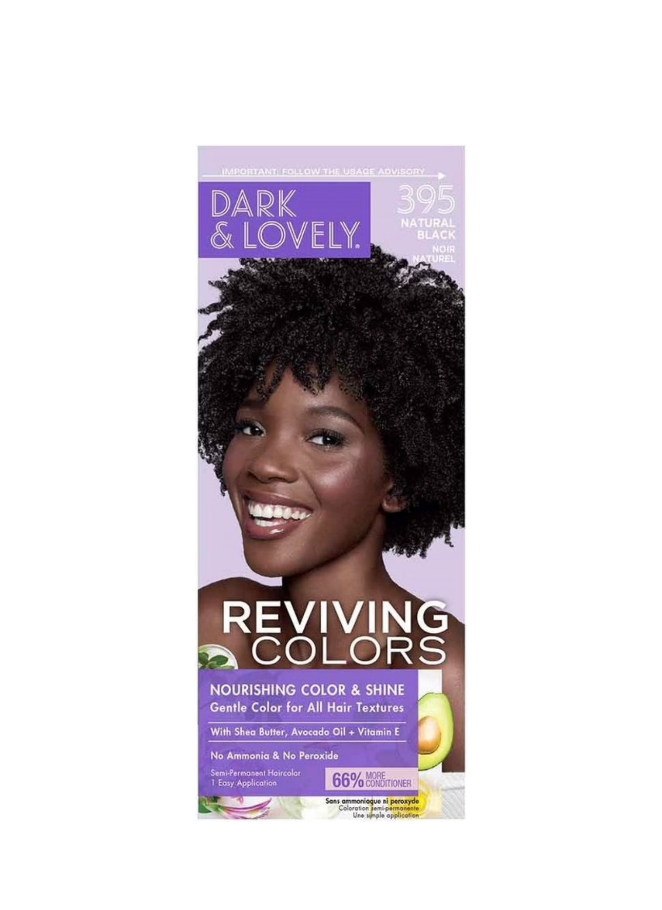 Dark And Lovely Reviving Color Natural Black 395