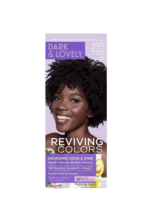 Dark And Lovely Reviving Color Natural Black 395