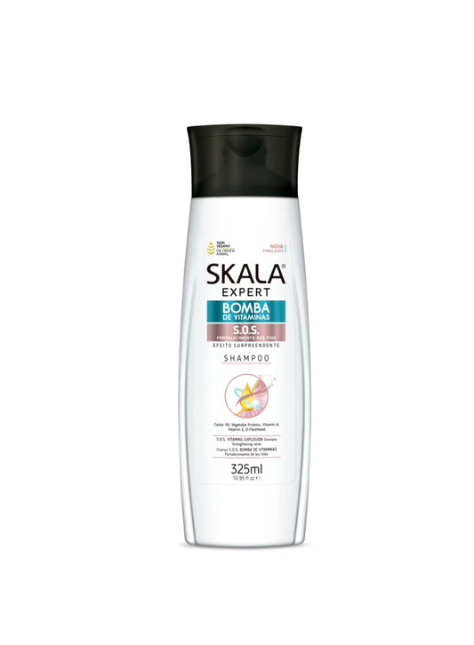 Skala Shampoo Bomba Vitaminas Keratina 325ml