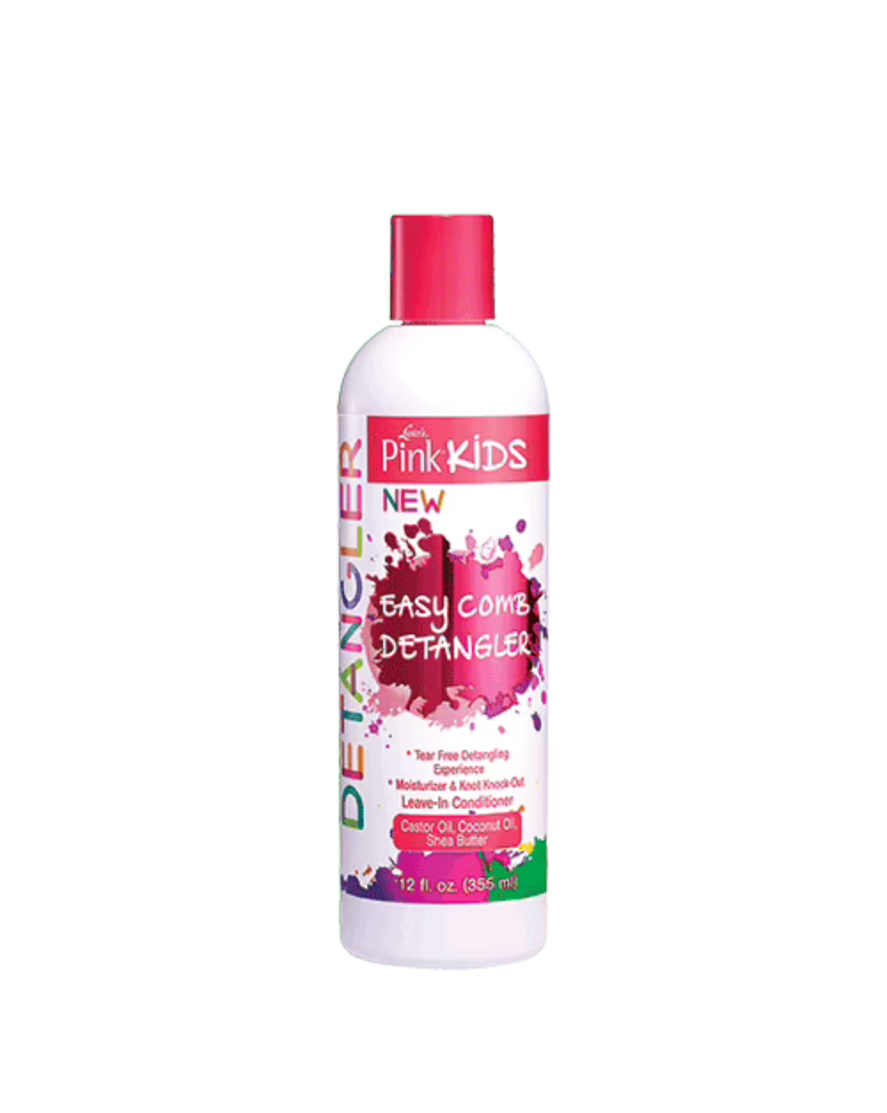 Pink Kids Easy Comb Detangler 355ml