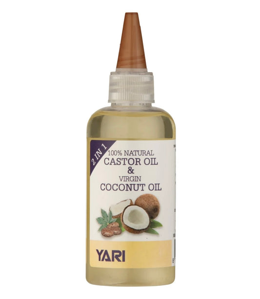 Yari 100% Natural Castor & Virgin Coconut Oil 105ml