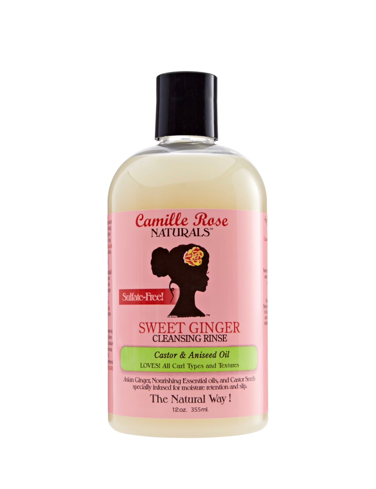 Camille Rose Sweet Ginger Cleansing Rinse 12 oz