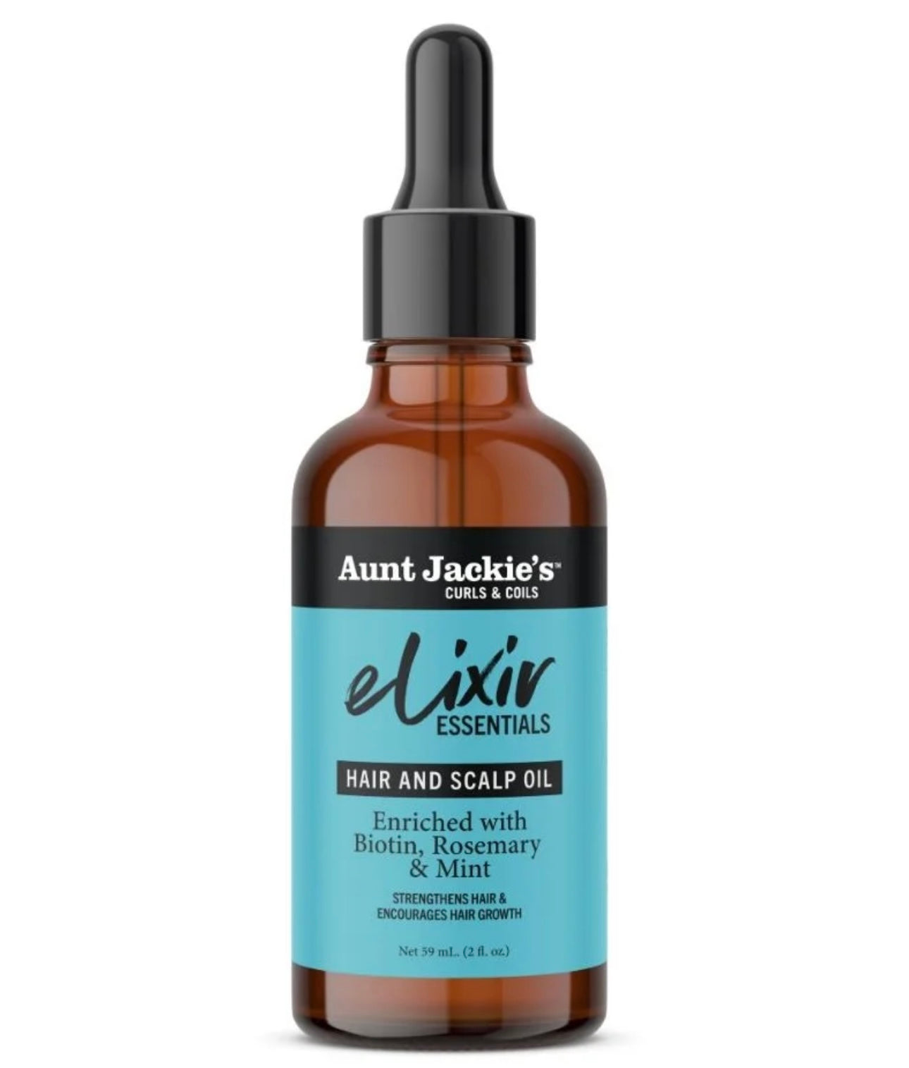 Aunt Jackie's Elixir Biotin & Rosemary Hair & Scalp Oil 59ml