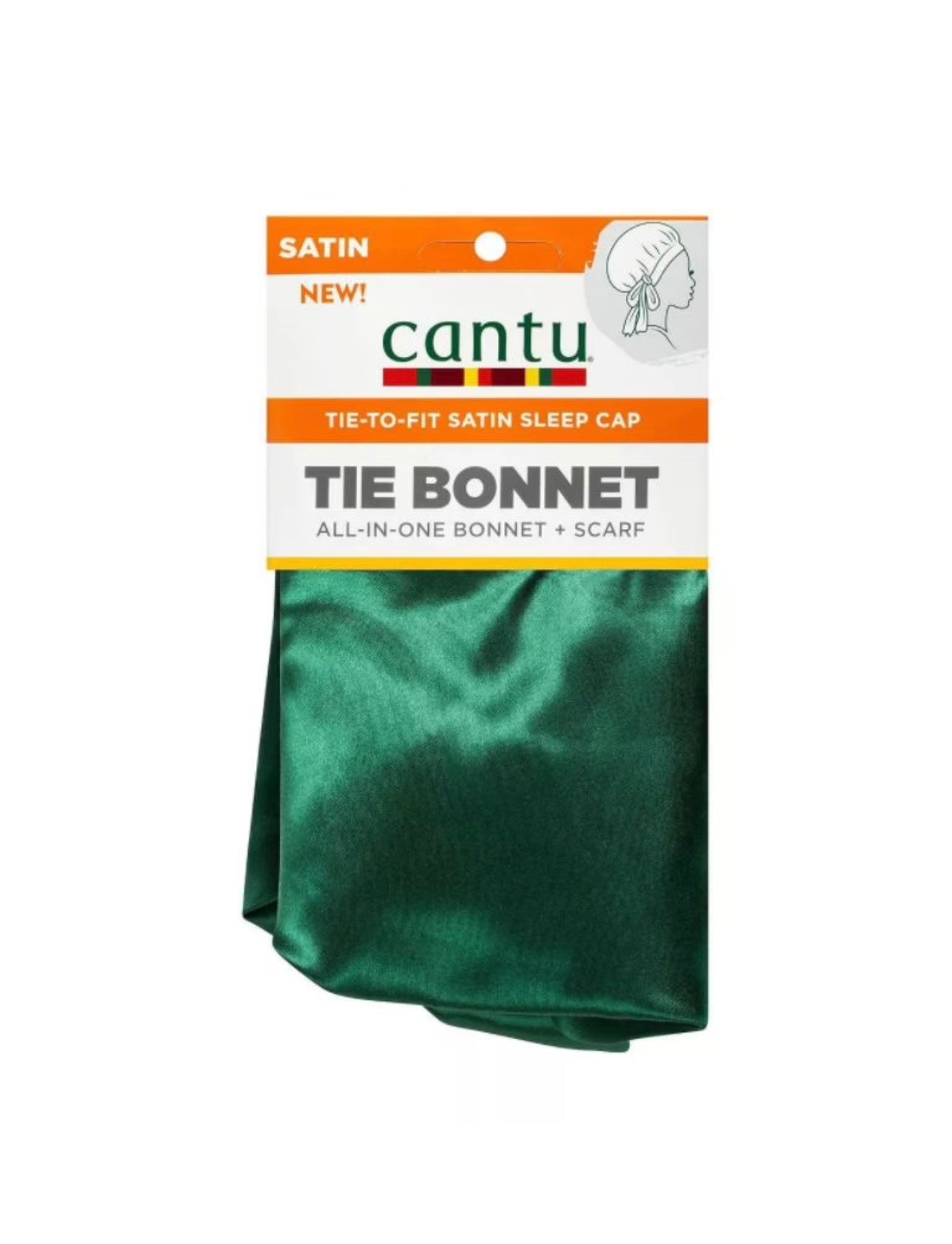 Cantu Accessoires Satin Tie Bonnet