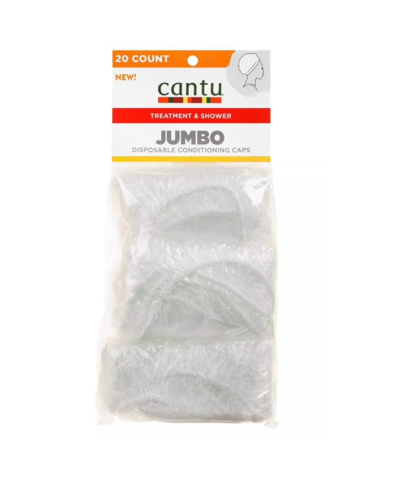 Cantu Jumbo Disposable Conditioning Caps - 20ct