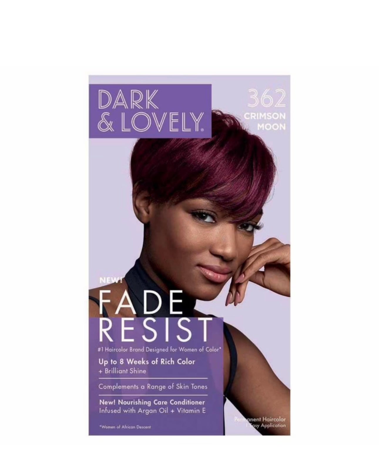 Dark And Lovely Fade Resist Hair Color - 362 Crimson Moon