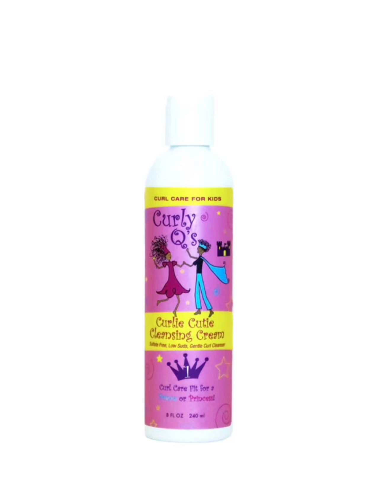 Curls Curly Q Curlie Cutie Cleansing Cream-Sulfate Free Cleanser 240ml
