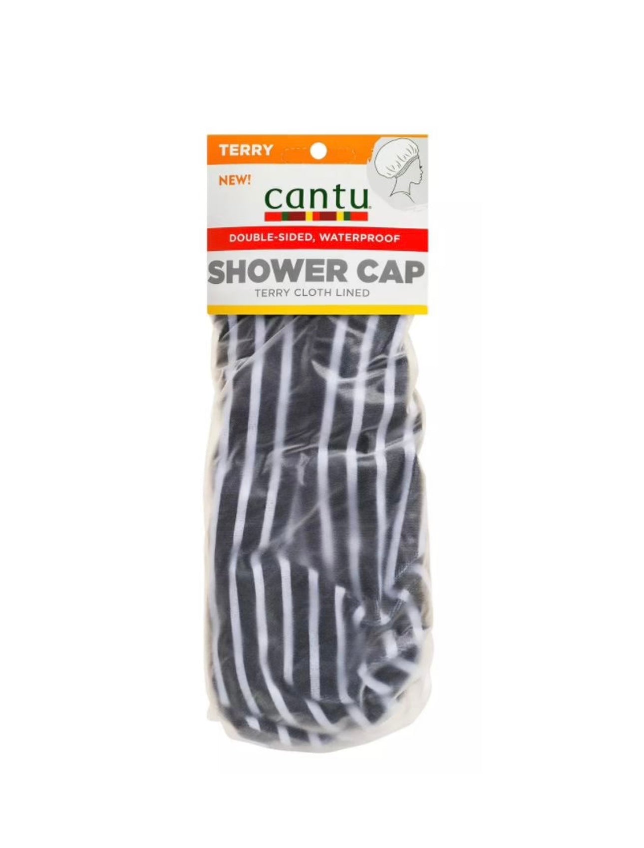 Cantu Accessoires Cloth Terry Lined Shower Cap