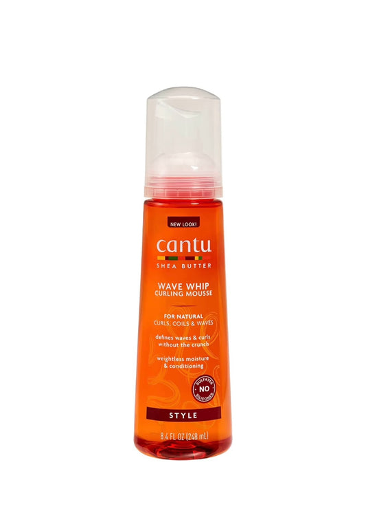 Cantu Natural Wave Whip Curling Mousse 8.4oz