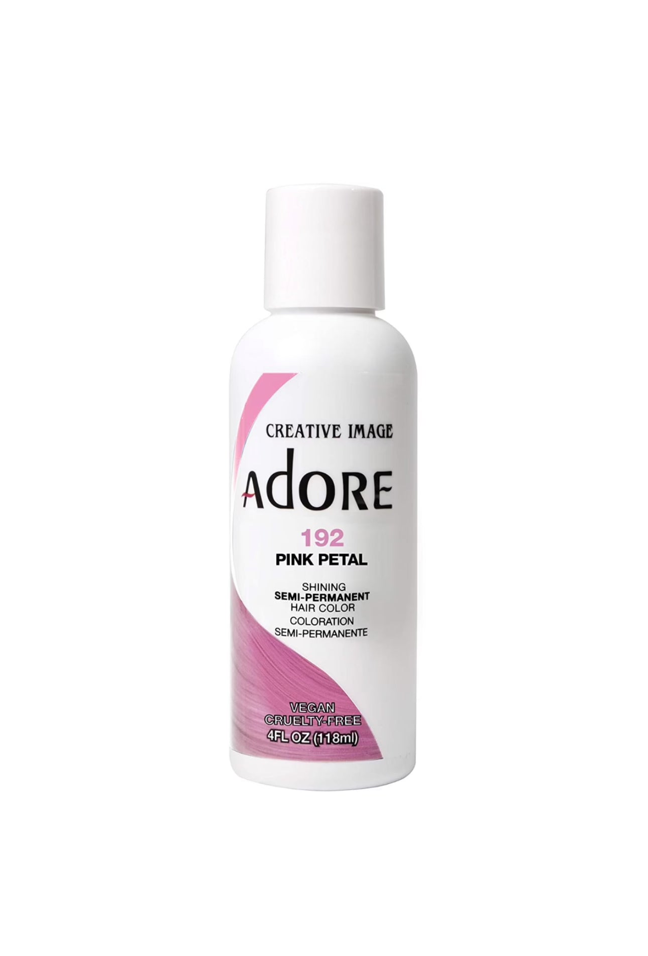 Adore Semi Permanent Hair Color 192 Pink Petal 118ml