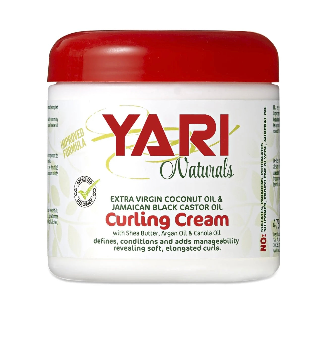Yari Naturals Curling Cream 16oz