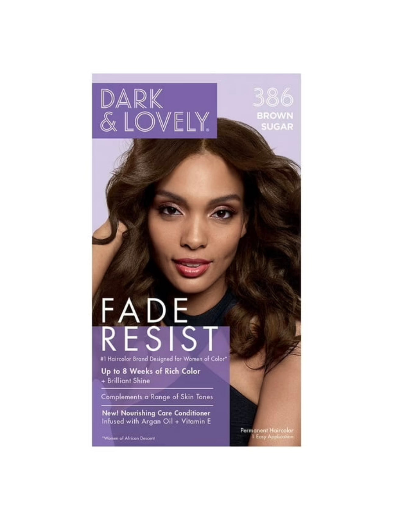Dark And Lovely Fade Resist Hair Color - 386 Sugar Brown