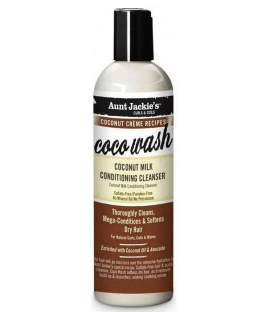 Aunt Jackie's Coco Wash Coconut Milk Conditioning Cleanser 237ml