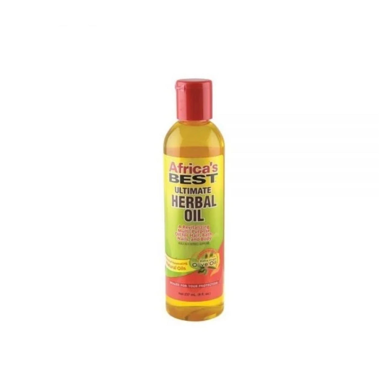 Africa's Best Ultimate Herbal Oil Revitalizes Dry Hair Scalp Skin Oil 8oz