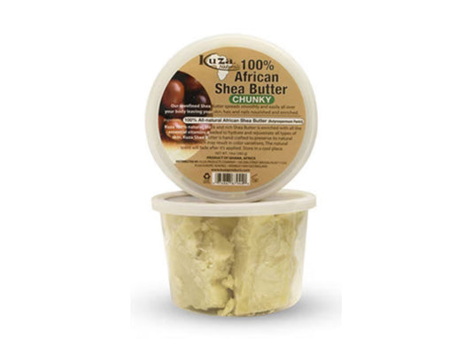 Kuza 100% African Shea Butter White Chunky 283gr