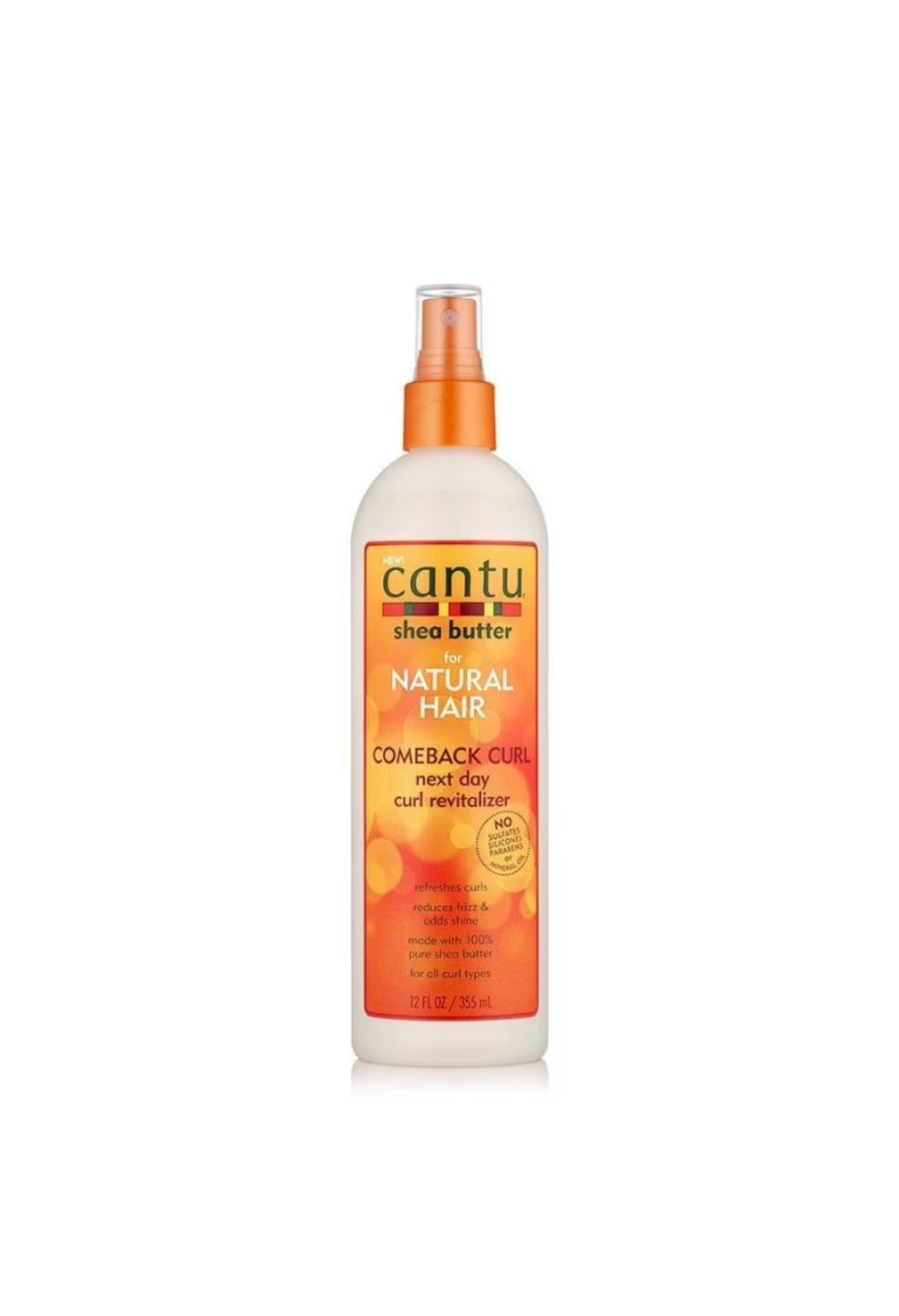 Cantu Natural ComeBack Curl Next Day Revitalizer 12oz