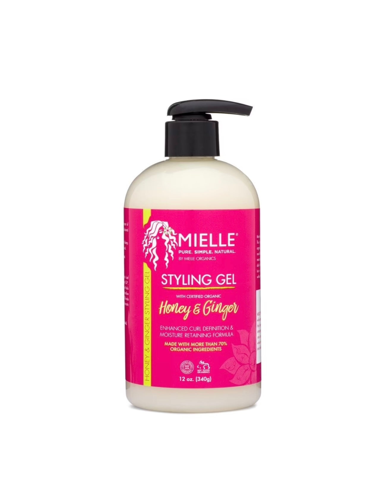 Mielle Styling Gel Honey & Ginger 12oz