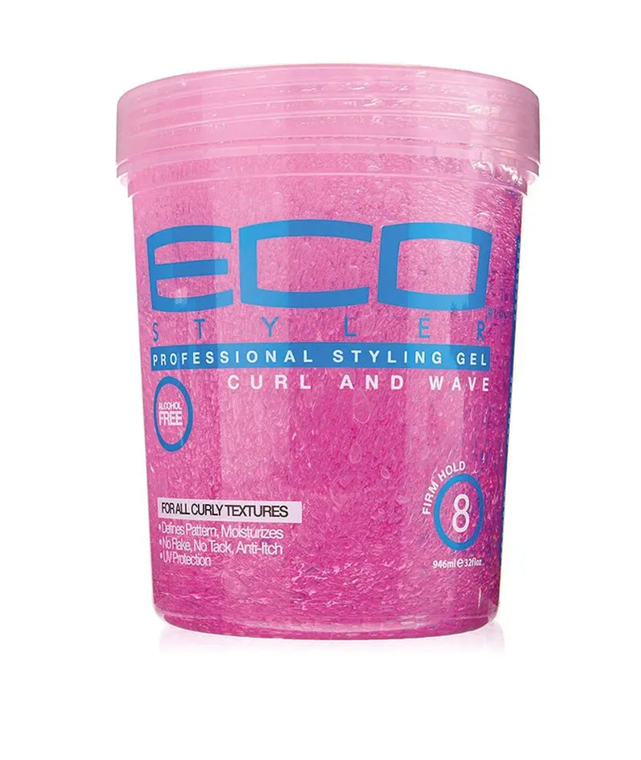 Eco Styler Professional Styling Gel Curl & Wave Pink 32oz