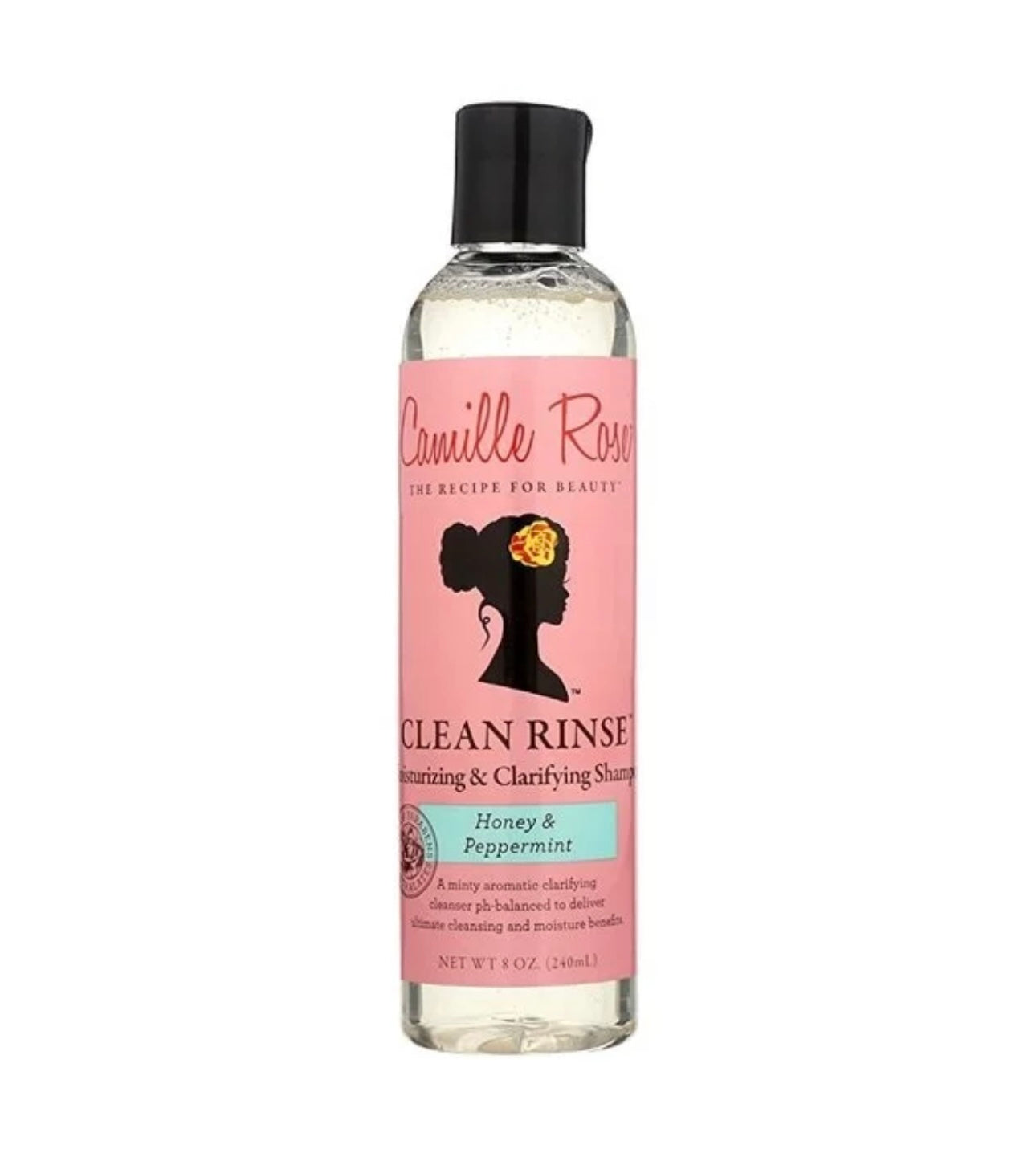 Camille Rose Clean Rinse Moisturising & Clarifying Shampoo 240ml