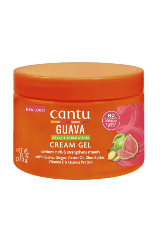 Cantu Guava & Ginger Curl Strengthening Cream Gel 12oz