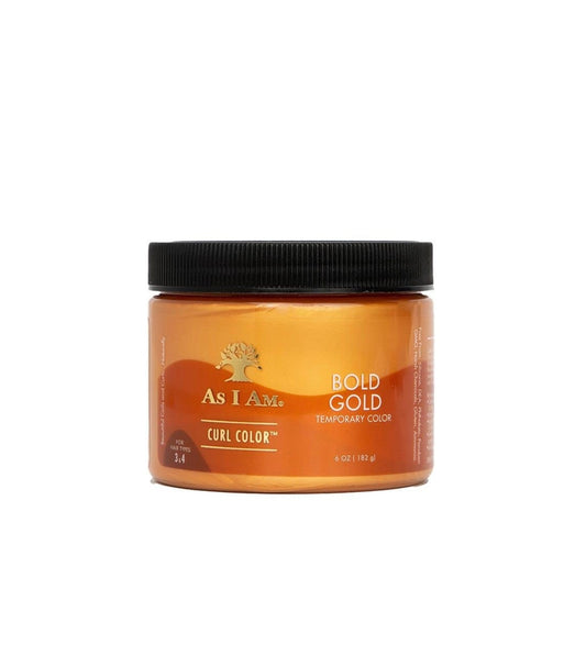 As I Am Curl Color Bold Gold 6oz