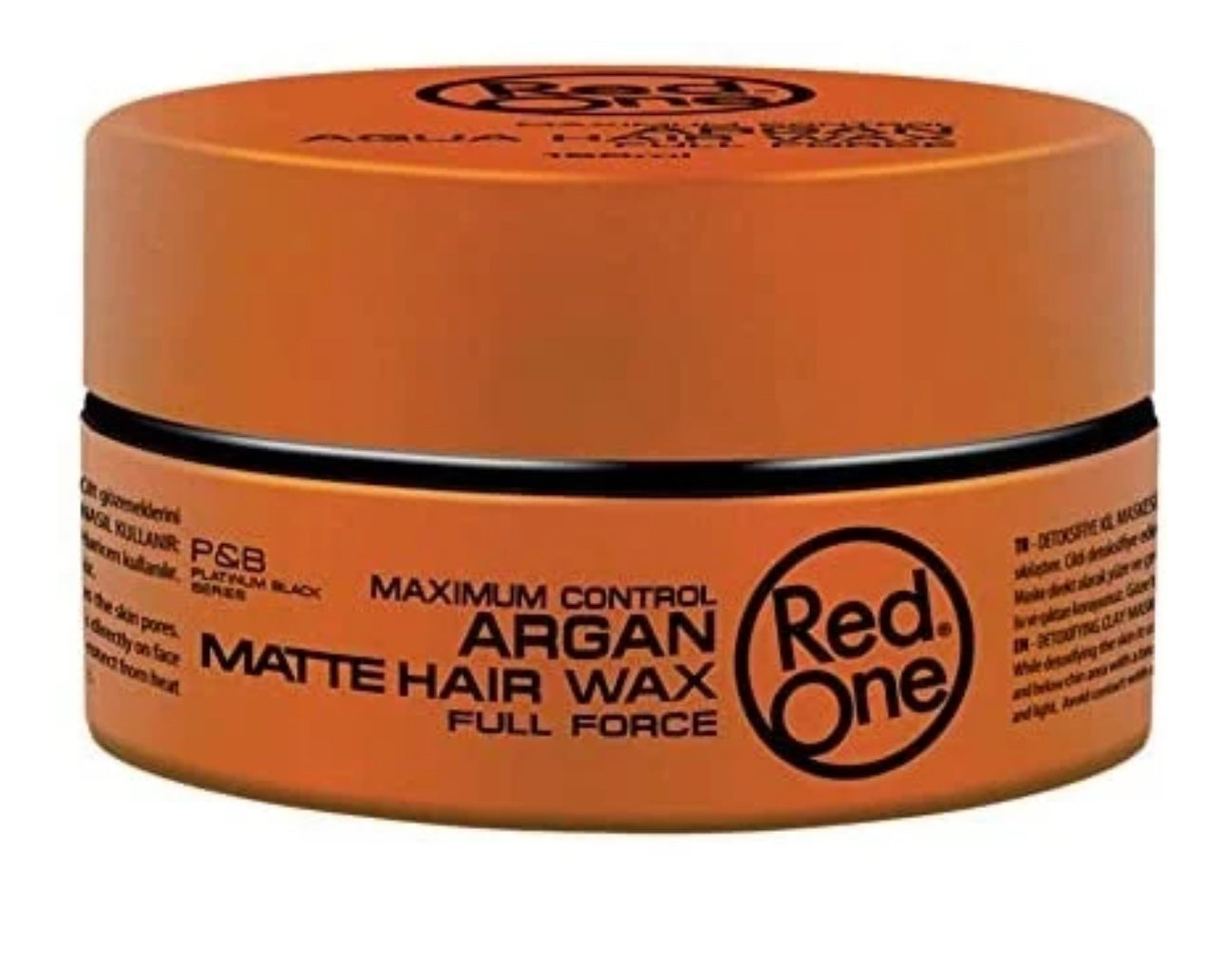 Red One Matte Hair Wax Argan 150ml