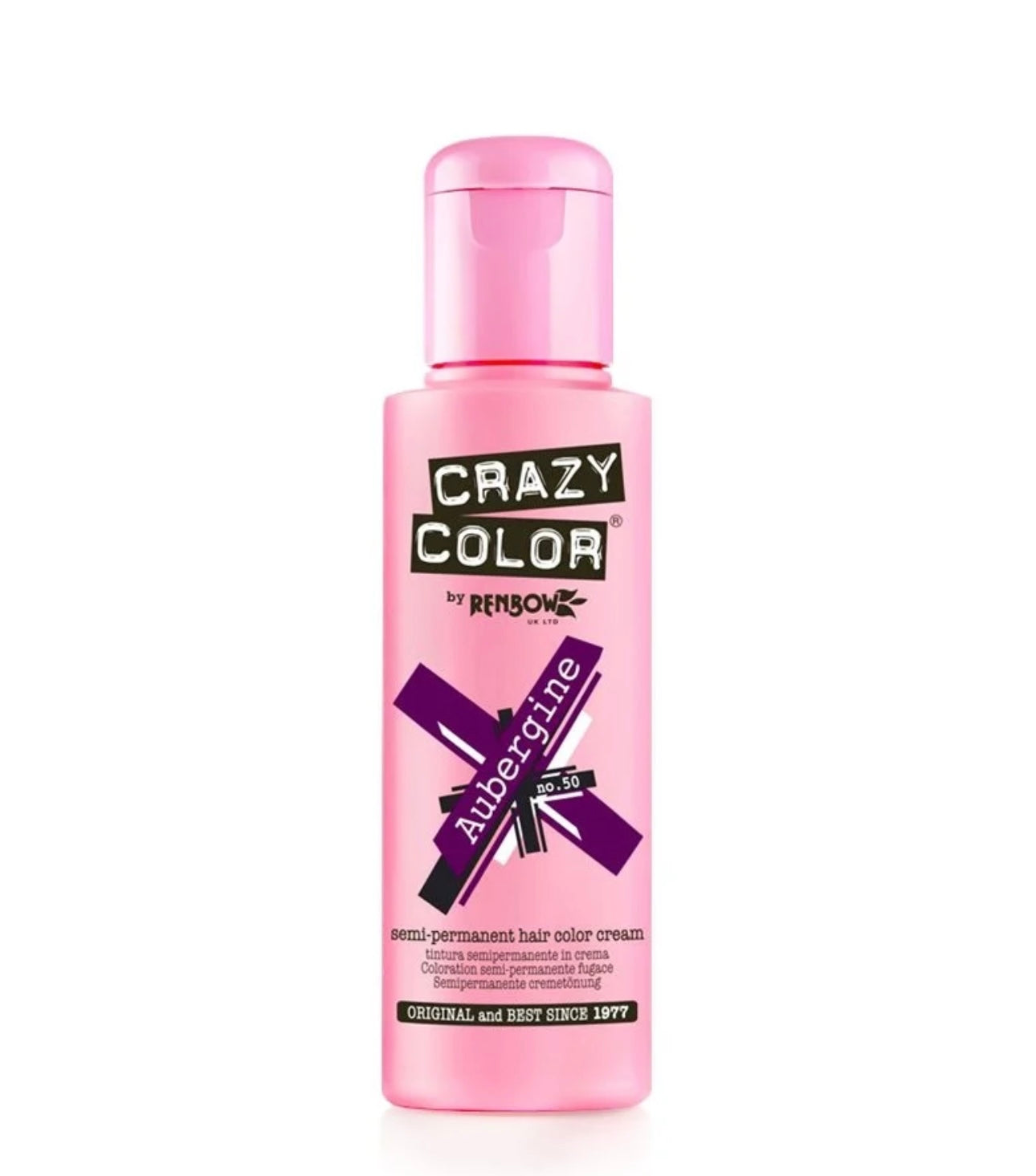 Crazy Color 50 Aubergine 100ml
