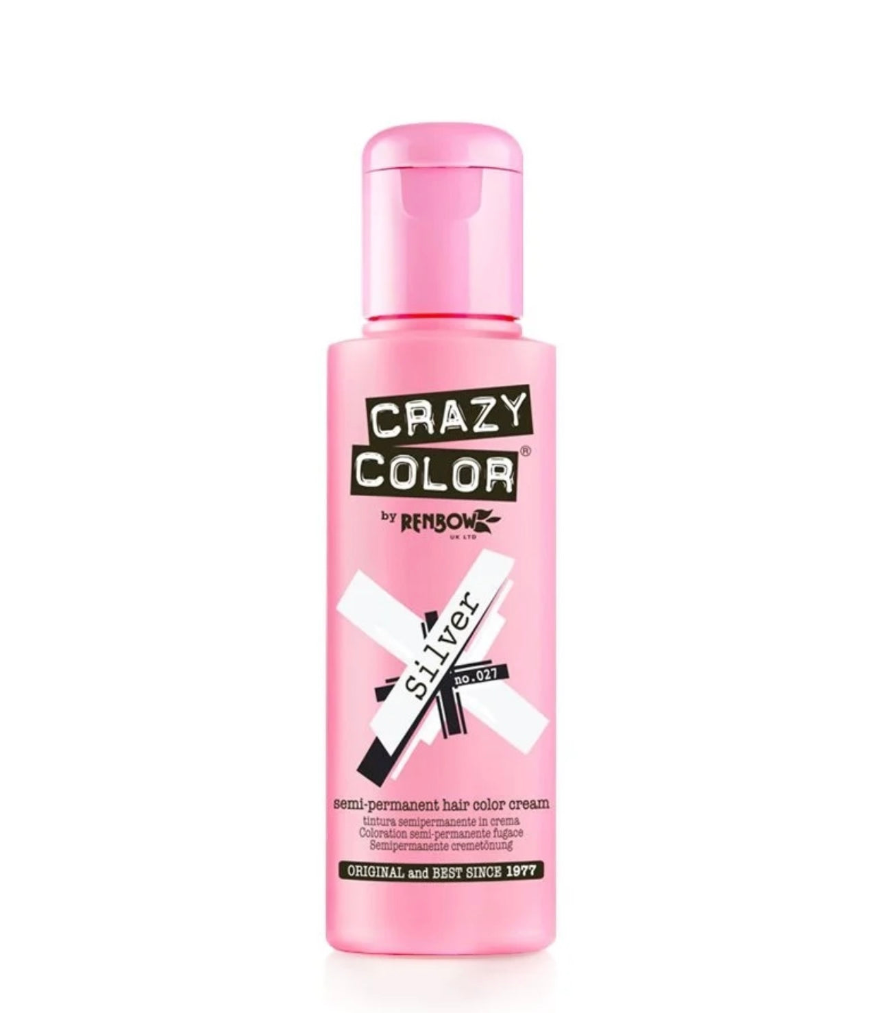 Crazy Color 027 Silver 100ml