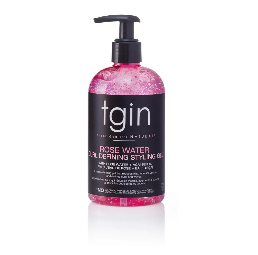 TGIN Rose Water Curl Styling Gel 13oz