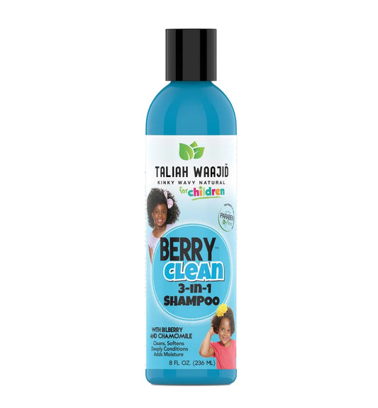 Taliah Waajid Kinky Wavy Natural For Children Berry Clean 3-In-1 Shampoo 236 ml