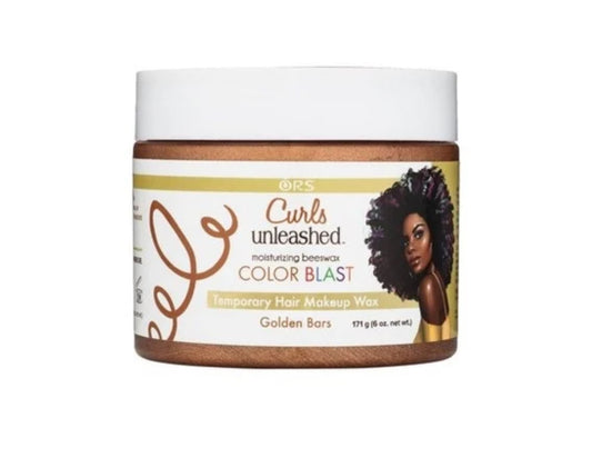 ORS Curls Unleashed Color Blast Temporary Hair Makeup Wax Golden Bars 6 Oz