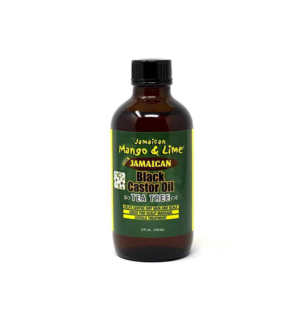 Jamaican Mango & Lime Black Castor Oil Tea Tree 4oz