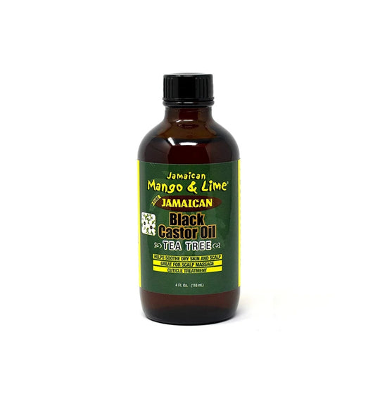 Jamaican Mango & Lime Black Castor Oil Tea Tree 4oz