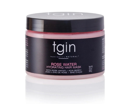 TGIN Rose Water Hydrating Hair Mask 12oz