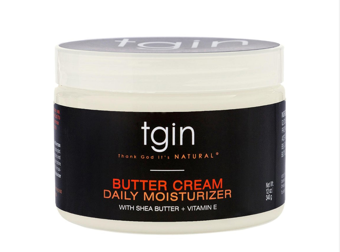 TGIN Butter Cream Daily Moisturizer 12oz