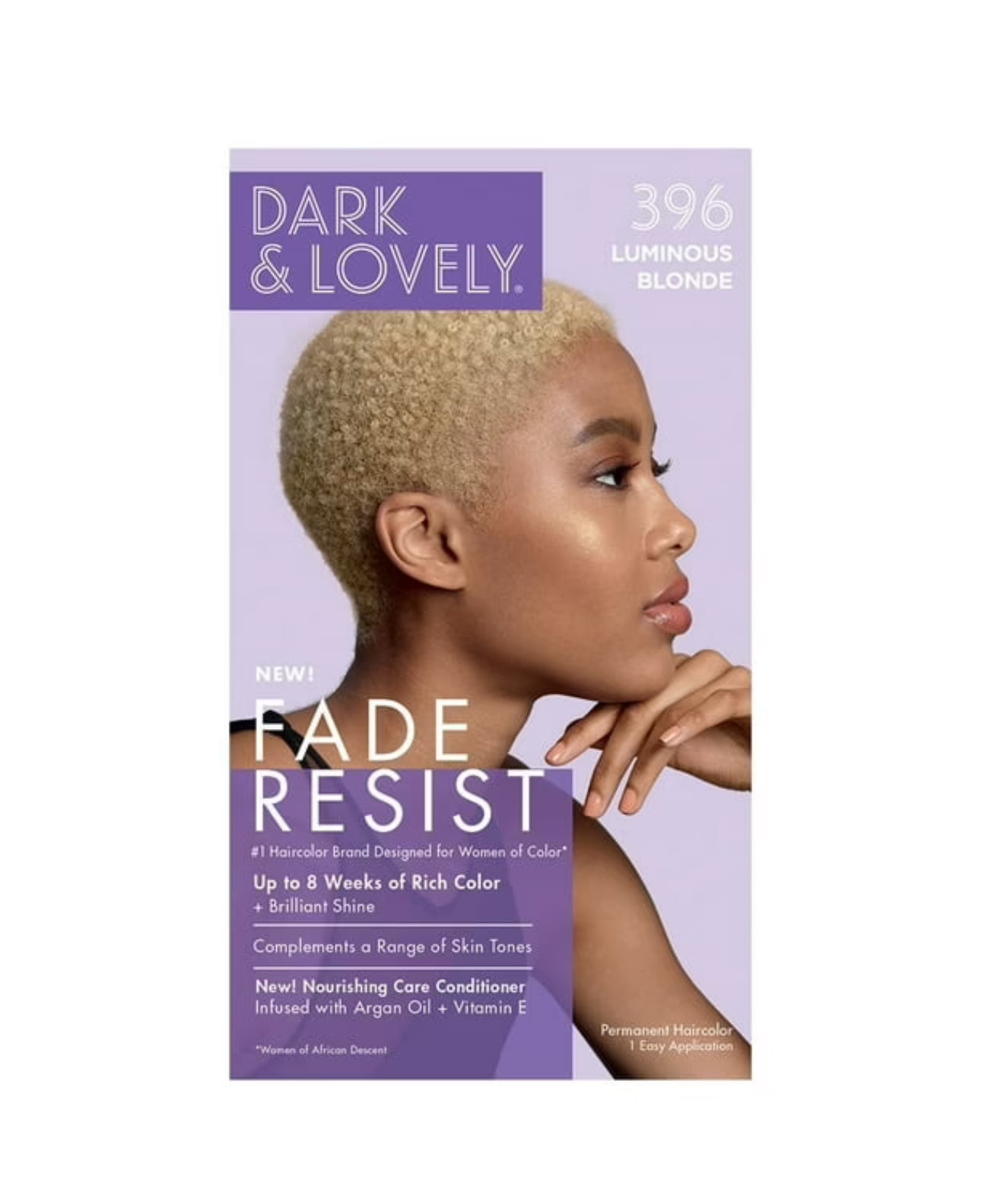 Dark & Lovely Faid Resist Hair Color 396 Luminous Blonde