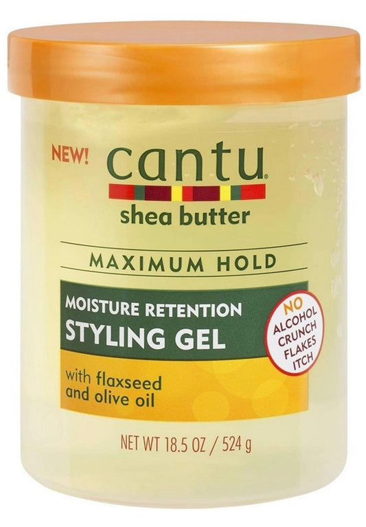 Cantu Natural Styling Gel Flaxseed & Olive Oil 18.25oz