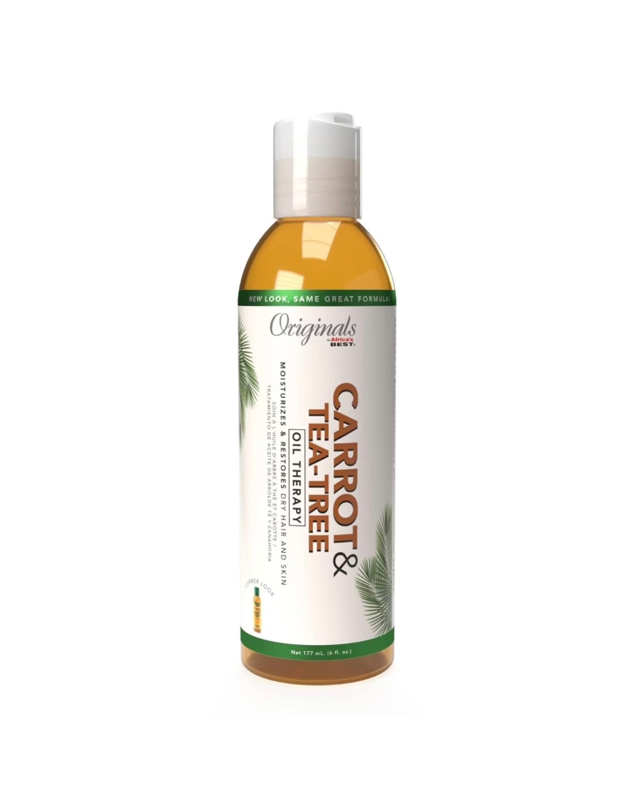 Africa's Best Organis Carrot T-Tree Oil 6oz
