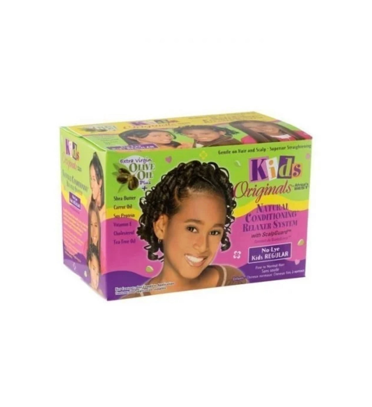 Africa's Best Kids Originals No-Lye Relaxer System Kit Regular