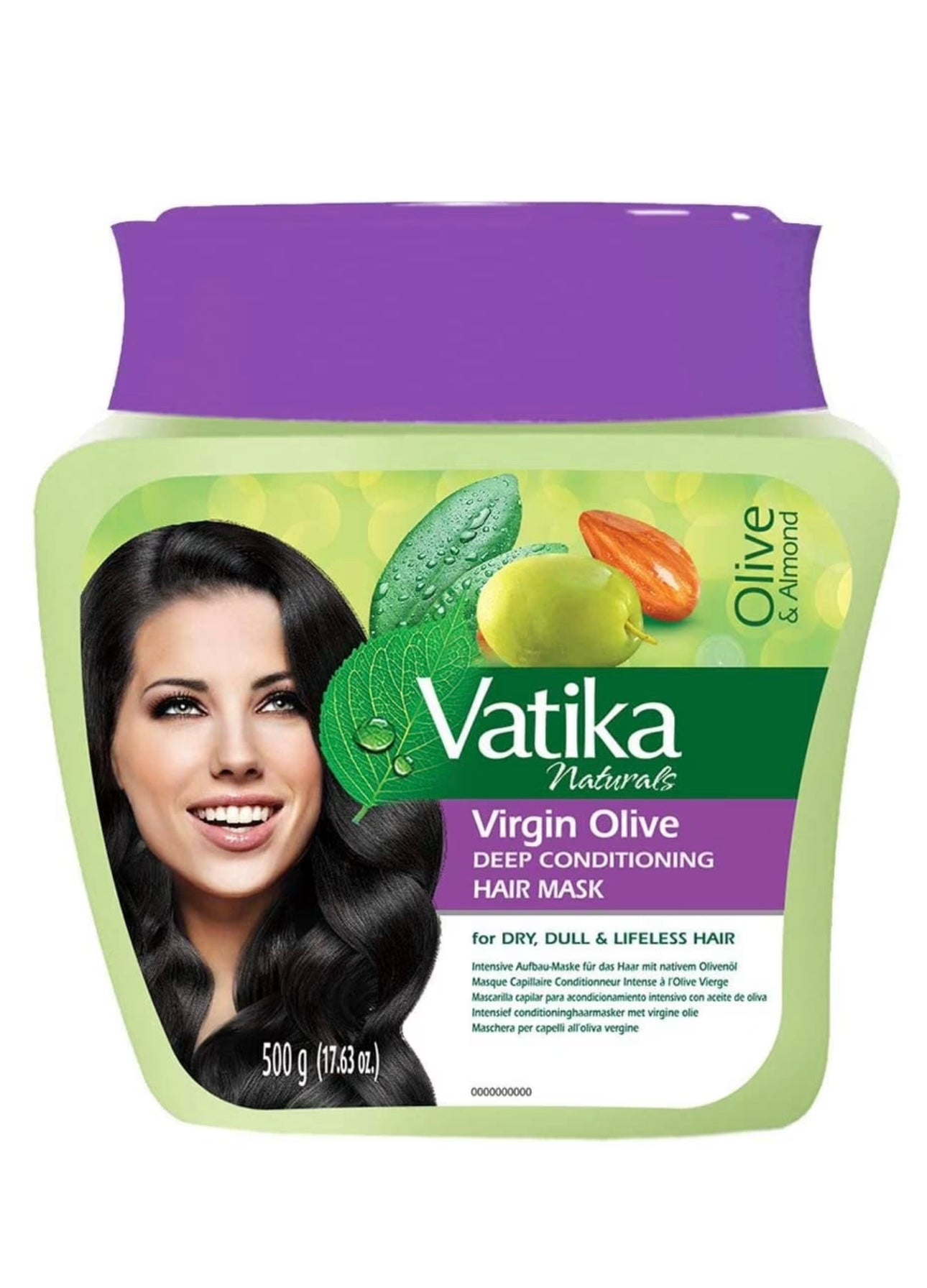 Dabur Vatika Naturals Virgin Olive Deep Conditioning Hair Mask 500gr