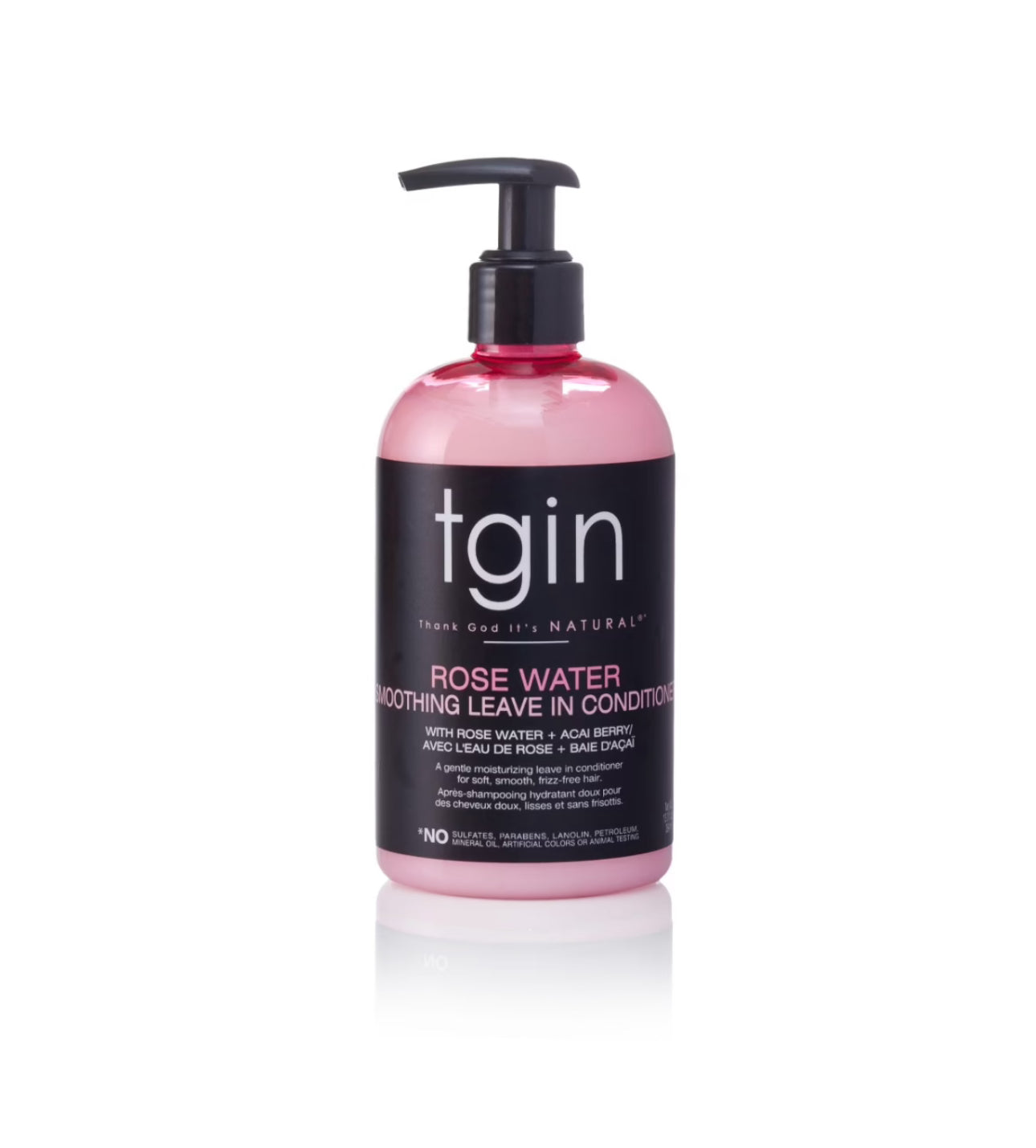 TGIN Rose Water Smoothing Leave In Conditioner 13oz
