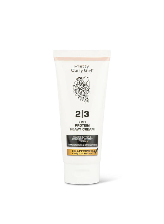 Pretty Curly Girl 2 In 1 Protein Heavy Cream 250ml