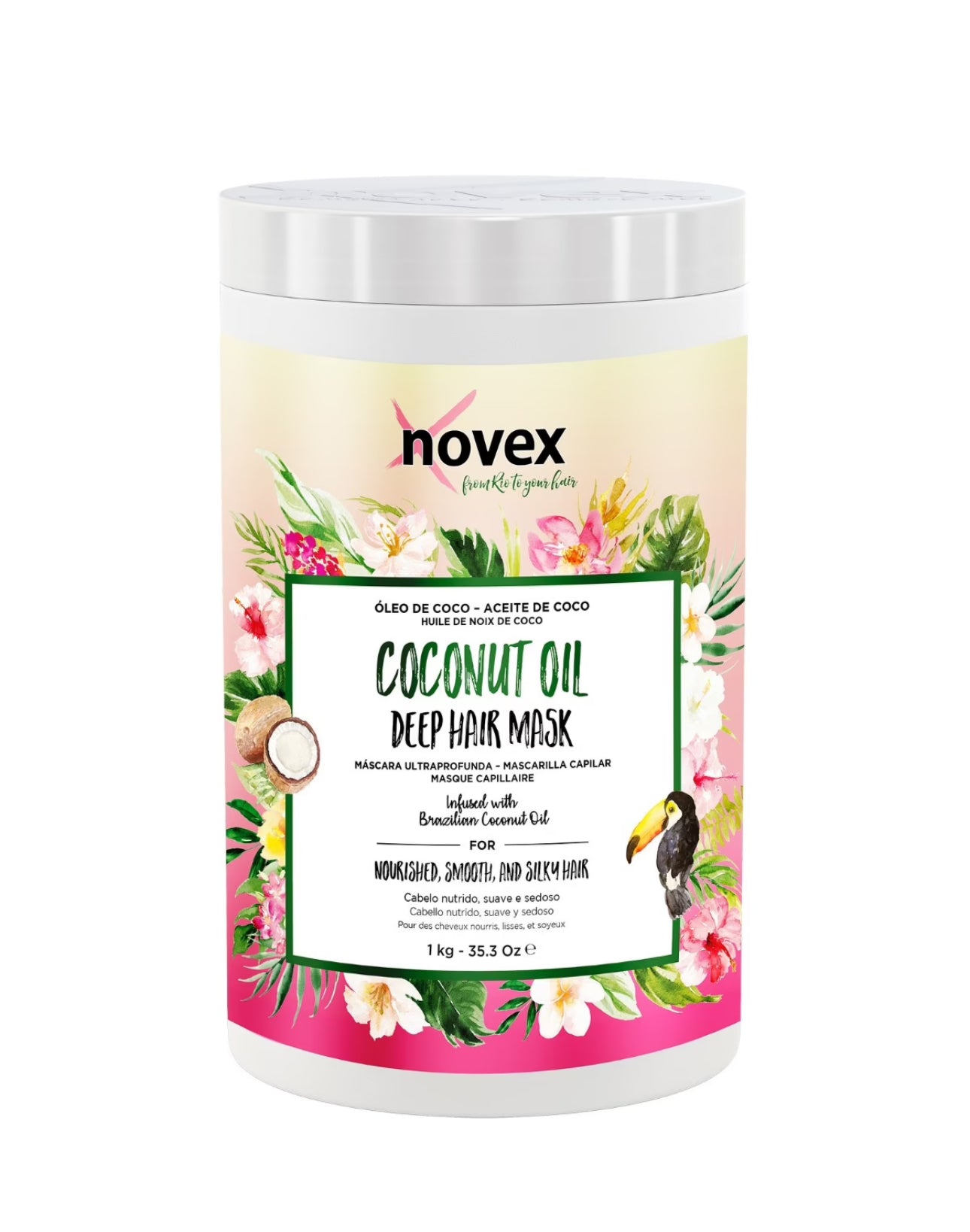 Novex Coconut Oil Hair Mask Conditioner 1kg
