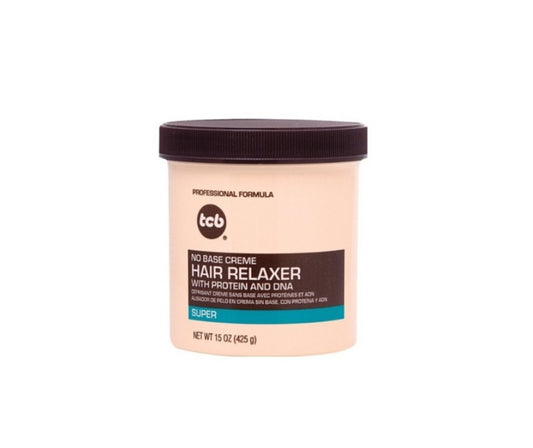 TCB - No Base Creme Hair Relaxer (Super) 425 Gr