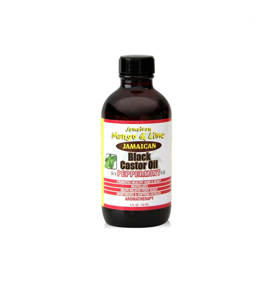 Jamaican Mango & Lime Black Castor Oil Pepperment 4oz