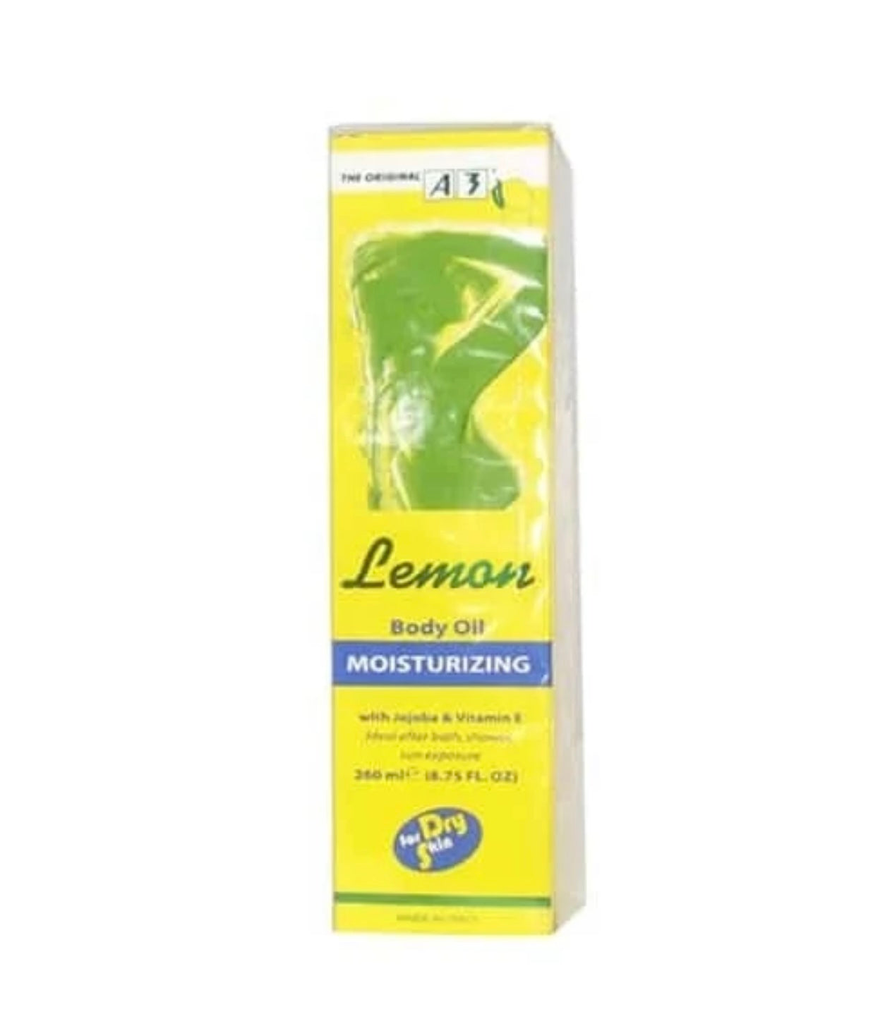 A3 Lemon Body Oil Moisturizing 260ml
