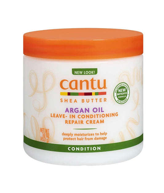 Cantu Leave-in Conditioning Argan Oil Repair Cream 16oz