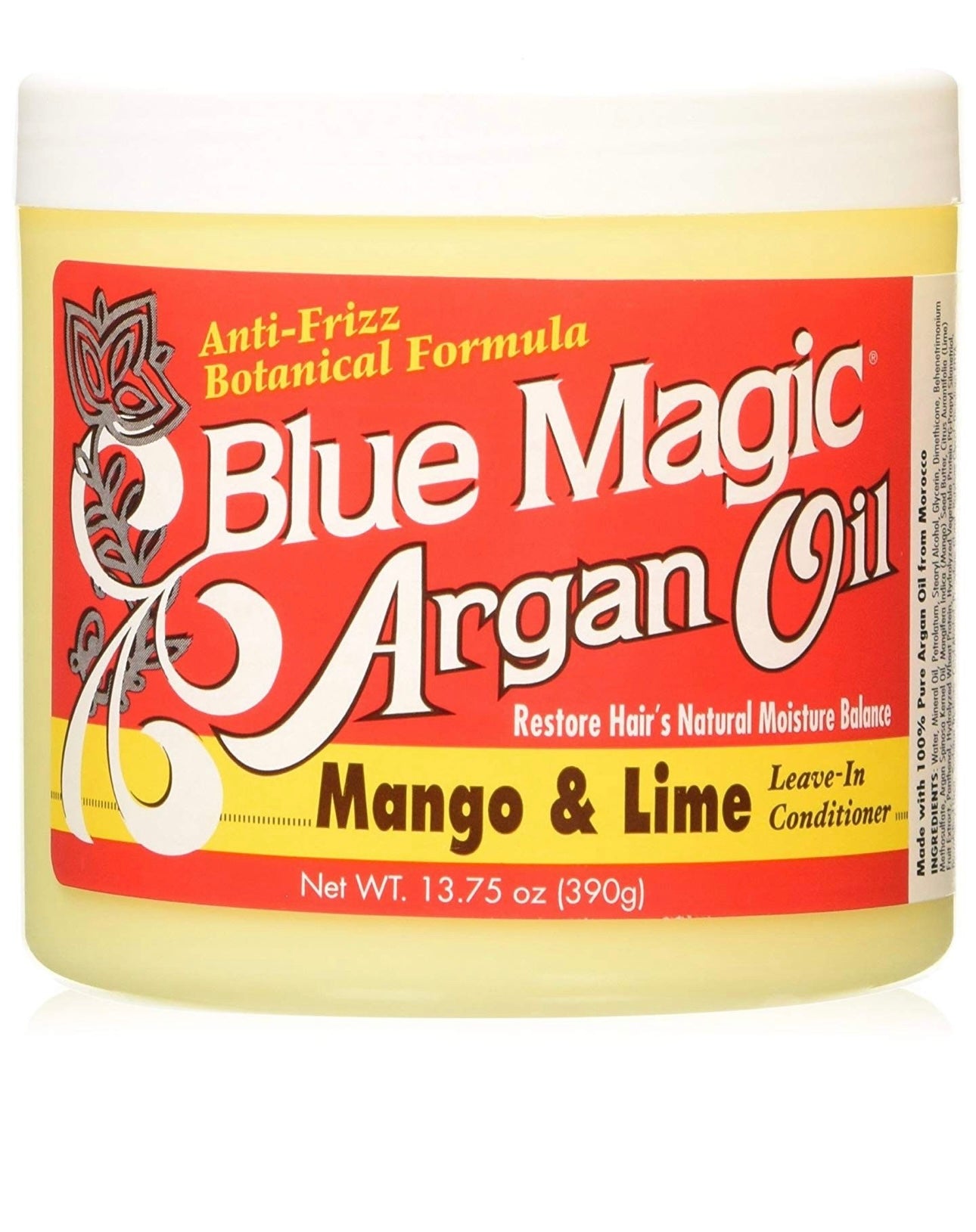 Blue Magic Argan Oil with Mango and Lime Leave-In Conditioner 390 gr